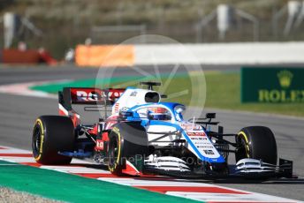 World © Octane Photographic Ltd. Formula 1 – F1 Pre-season Test 1 - Day 2. ROKiT Williams Racing FW 43 – George Russell. Circuit de Barcelona-Catalunya, Spain. Thursday 20th February 2020.