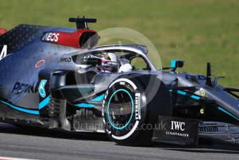 World © Octane Photographic Ltd. Formula 1 – F1 Pre-season Test 1 - Day 2. Mercedes AMG Petronas F1 W11 EQ Performance - Lewis Hamilton. Circuit de Barcelona-Catalunya, Spain. Thursday 20th February 2020.