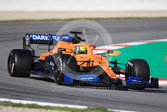 World © Octane Photographic Ltd. Formula 1 – F1 Pre-season Test 1 - Day 2. McLaren MCL35 – Lando Norris. Circuit de Barcelona-Catalunya, Spain. Thursday 20th February 2020.