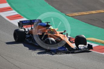 World © Octane Photographic Ltd. Formula 1 – F1 Pre-season Test 1 - Day 2. McLaren MCL35 – Lando Norris. Circuit de Barcelona-Catalunya, Spain. Thursday 20th February 2020.