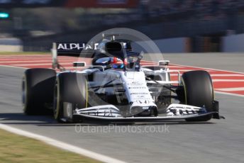 World © Octane Photographic Ltd. Formula 1 – F1 Pre-season Test 1 - Day 2. Scuderia AlphaTauri Honda AT01 – Pierre Gasly. Circuit de Barcelona-Catalunya, Spain. Thursday 20th February 2020.