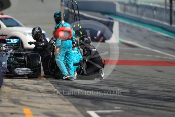 World © Octane Photographic Ltd. Formula 1 – F1 Pre-season Test 1 - Day 2. Mercedes AMG Petronas F1 W11 EQ Performance - Lewis Hamilton. Circuit de Barcelona-Catalunya, Spain. Thursday 20th February 2020.