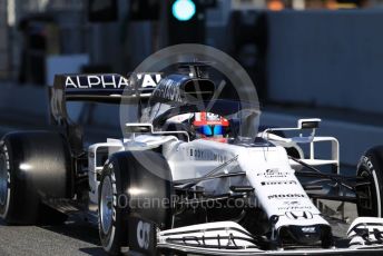 World © Octane Photographic Ltd. Formula 1 – F1 Pre-season Test 1 - Day 2. Scuderia AlphaTauri Honda AT01 – Pierre Gasly. Circuit de Barcelona-Catalunya, Spain. Thursday 20th February 2020.