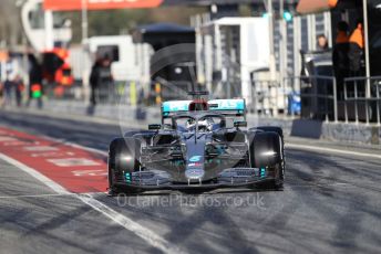 World © Octane Photographic Ltd. Formula 1 – F1 Pre-season Test 1 - Day 2. Mercedes AMG Petronas F1 W11 EQ Performance - Valtteri Bottas. Circuit de Barcelona-Catalunya, Spain. Thursday 20th February 2020.