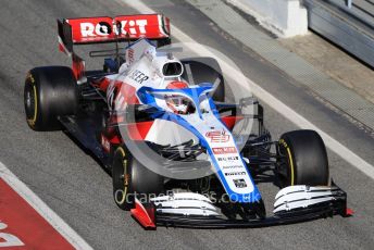 World © Octane Photographic Ltd. Formula 1 – F1 Pre-season Test 1 - Day 2. ROKiT Williams Racing FW 43 – George Russell. Circuit de Barcelona-Catalunya, Spain. Thursday 20th February 2020.