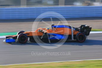 World © Octane Photographic Ltd. Formula 1 – F1 Pre-season Test 1 - Day 2. McLaren MCL35 – Lando Norris. Circuit de Barcelona-Catalunya, Spain. Thursday 20th February 2020.
