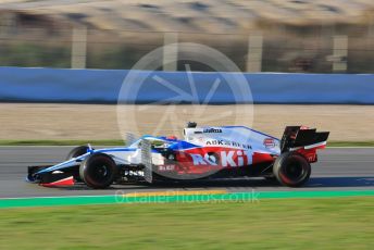 World © Octane Photographic Ltd. Formula 1 – F1 Pre-season Test 1 - Day 2. ROKiT Williams Racing FW 43 – George Russell. Circuit de Barcelona-Catalunya, Spain. Thursday 20th February 2020.