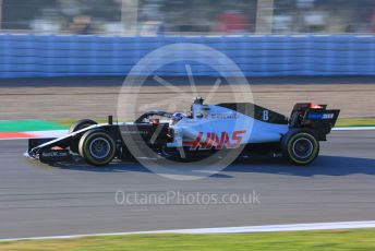 World © Octane Photographic Ltd. Formula 1 – F1 Pre-season Test 1 - Day 2. Haas F1 Team VF20 – Romain Grosjean. Circuit de Barcelona-Catalunya, Spain. Thursday 20th February 2020.