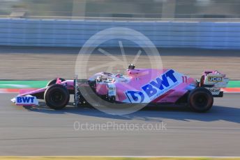 World © Octane Photographic Ltd. Formula 1 – F1 Pre-season Test 1 - Day 2. BWT Racing Point F1 Team RP20 - Sergio Perez. Circuit de Barcelona-Catalunya, Spain. Thursday 20th February 2020.