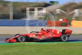 World © Octane Photographic Ltd. Formula 1 – F1 Pre-season Test 1 - Day 2. Scuderia Ferrari SF1000 – Charles Leclerc. Circuit de Barcelona-Catalunya, Spain. Thursday 20th February 2020.