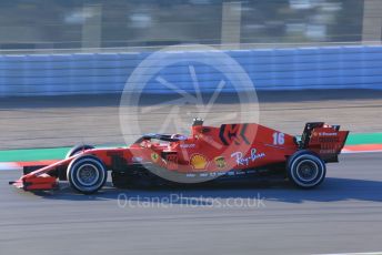 World © Octane Photographic Ltd. Formula 1 – F1 Pre-season Test 1 - Day 2. Scuderia Ferrari SF1000 – Charles Leclerc. Circuit de Barcelona-Catalunya, Spain. Thursday 20th February 2020.