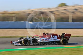 World © Octane Photographic Ltd. Formula 1 – F1 Pre-season Test 1 - Day 2. Alfa Romeo Racing Orlen C39 – Kimi Raikkonen. Circuit de Barcelona-Catalunya, Spain. Thursday 20th February 2020.