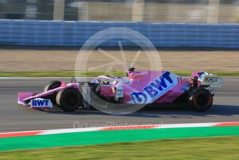 World © Octane Photographic Ltd. Formula 1 – F1 Pre-season Test 1 - Day 2. BWT Racing Point F1 Team RP20 - Sergio Perez. Circuit de Barcelona-Catalunya, Spain. Thursday 20th February 2020.