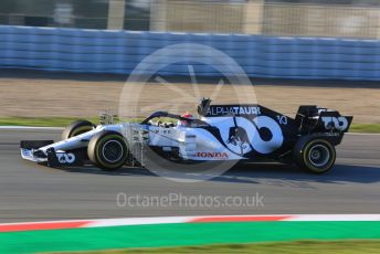 World © Octane Photographic Ltd. Formula 1 – F1 Pre-season Test 1 - Day 2. Scuderia AlphaTauri Honda AT01 – Pierre Gasly. Circuit de Barcelona-Catalunya, Spain. Thursday 20th February 2020.