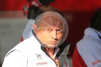 World © Octane Photographic Ltd. Formula 1 – F1 Pre-season Test 1 - Day 2. Frederic Vasseur – Team Principal and CEO of Alfa Romeo Racing Orlen. Circuit de Barcelona-Catalunya, Spain. Thursday 20th February 2020.
