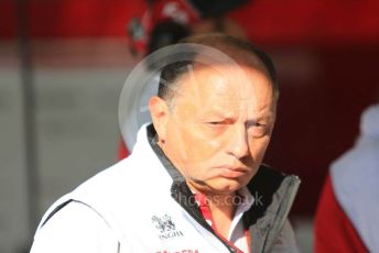 World © Octane Photographic Ltd. Formula 1 – F1 Pre-season Test 1 - Day 2. Frederic Vasseur – Team Principal and CEO of Alfa Romeo Racing Orlen. Circuit de Barcelona-Catalunya, Spain. Thursday 20th February 2020.