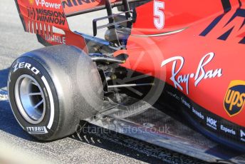 World © Octane Photographic Ltd. Formula 1 – F1 Pre-season Test 1 - Day 2. Scuderia Ferrari SF1000 – Sebastian Vettel. Circuit de Barcelona-Catalunya, Spain. Thursday 20th February 2020.