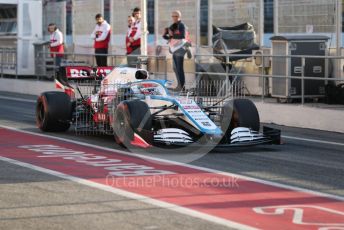 World © Octane Photographic Ltd. Formula 1 – F1 Pre-season Test 1 - Day 2. ROKiT Williams Racing FW 43 – George Russell. Circuit de Barcelona-Catalunya, Spain. Thursday 20th February 2020.