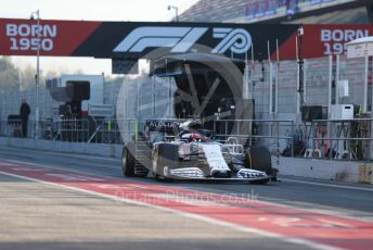 World © Octane Photographic Ltd. Formula 1 – F1 Pre-season Test 1 - Day 2. Scuderia AlphaTauri Honda AT01 – Pierre Gasly. Circuit de Barcelona-Catalunya, Spain. Thursday 20th February 2020.