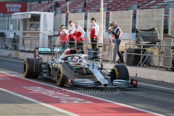 World © Octane Photographic Ltd. Formula 1 – F1 Pre-season Test 1 - Day 2. Mercedes AMG Petronas F1 W11 EQ Performance - Lewis Hamilton. Circuit de Barcelona-Catalunya, Spain. Thursday 20th February 2020.