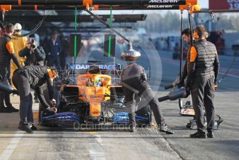 World © Octane Photographic Ltd. Formula 1 – F1 Pre-season Test 1 - Day 2. McLaren MCL35 – Lando Norris. Circuit de Barcelona-Catalunya, Spain. Thursday 20th February 2020.