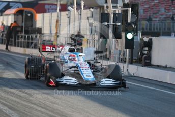 World © Octane Photographic Ltd. Formula 1 – F1 Pre-season Test 1 - Day 2. ROKiT Williams Racing FW 43 – George Russell. Circuit de Barcelona-Catalunya, Spain. Thursday 20th February 2020.
