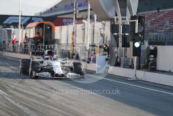 World © Octane Photographic Ltd. Formula 1 – F1 Pre-season Test 1 - Day 2. Scuderia AlphaTauri Honda AT01 – Pierre Gasly. Circuit de Barcelona-Catalunya, Spain. Thursday 20th February 2020.