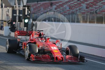 World © Octane Photographic Ltd. Formula 1 – F1 Pre-season Test 1 - Day 2. Scuderia Ferrari SF1000 – Charles Leclerc. Circuit de Barcelona-Catalunya, Spain. Thursday 20th February 2020.