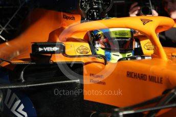 World © Octane Photographic Ltd. Formula 1 – F1 Pre-season Test 1 - Day 2. McLaren MCL35 – Lando Norris. Circuit de Barcelona-Catalunya, Spain. Thursday 20th February 2020.