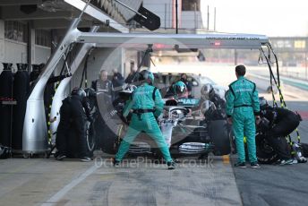 World © Octane Photographic Ltd. Formula 1 – F1 Pre-season Test 1 - Day 2. Mercedes AMG Petronas F1 W11 EQ Performance - Lewis Hamilton. Circuit de Barcelona-Catalunya, Spain. Thursday 20th February 2020.
