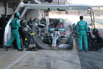 World © Octane Photographic Ltd. Formula 1 – F1 Pre-season Test 1 - Day 2. Mercedes AMG Petronas F1 W11 EQ Performance - Lewis Hamilton. Circuit de Barcelona-Catalunya, Spain. Thursday 20th February 2020.