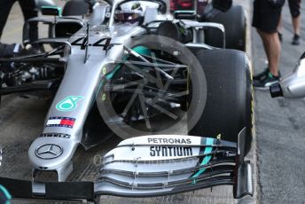 World © Octane Photographic Ltd. Formula 1 – F1 Pre-season Test 1 - Day 2. Mercedes AMG Petronas F1 W11 EQ Performance - Lewis Hamilton. Circuit de Barcelona-Catalunya, Spain. Thursday 20th February 2020.