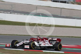World © Octane Photographic Ltd. Formula 1 – F1 Pre-season Test 1 - Day 2. Alfa Romeo Racing Orlen C39 – Kimi Raikkonen. Circuit de Barcelona-Catalunya, Spain. Thursday 20th February 2020.