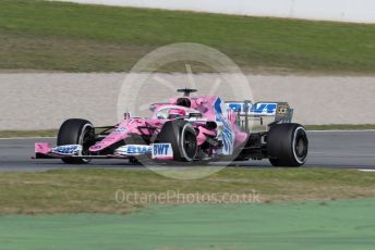 World © Octane Photographic Ltd. Formula 1 – F1 Pre-season Test 1 - Day 2. BWT Racing Point F1 Team RP20 - Sergio Perez. Circuit de Barcelona-Catalunya, Spain. Thursday 20th February 2020.