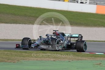 World © Octane Photographic Ltd. Formula 1 – F1 Pre-season Test 1 - Day 2. Mercedes AMG Petronas F1 W11 EQ Performance - Valtteri Bottas. Circuit de Barcelona-Catalunya, Spain. Thursday 20th February 2020.