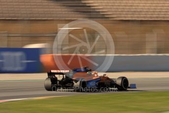 World © Octane Photographic Ltd. Formula 1 – F1 Pre-season Test 1 - Day 2. McLaren MCL35 – Lando Norris. Circuit de Barcelona-Catalunya, Spain. Thursday 20th February 2020.