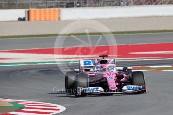 World © Octane Photographic Ltd. Formula 1 – F1 Pre-season Test 1 - Day 2. BWT Racing Point F1 Team RP20 - Sergio Perez. Circuit de Barcelona-Catalunya, Spain. Thursday 20th February 2020.