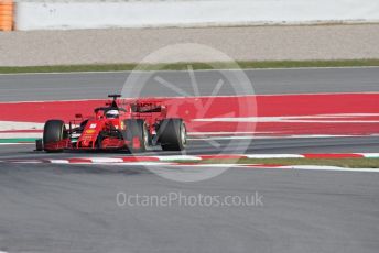 World © Octane Photographic Ltd. Formula 1 – F1 Pre-season Test 1 - Day 2. Scuderia Ferrari SF1000 – Sebastian Vettel. Circuit de Barcelona-Catalunya, Spain. Thursday 20th February 2020.