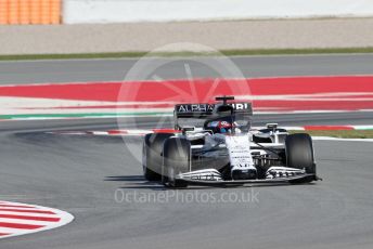 World © Octane Photographic Ltd. Formula 1 – F1 Pre-season Test 1 - Day 2. Scuderia AlphaTauri Honda AT01 – Pierre Gasly. Circuit de Barcelona-Catalunya, Spain. Thursday 20th February 2020.