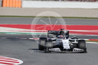 World © Octane Photographic Ltd. Formula 1 – F1 Pre-season Test 1 - Day 2. Scuderia AlphaTauri Honda AT01 – Pierre Gasly. Circuit de Barcelona-Catalunya, Spain. Thursday 20th February 2020.