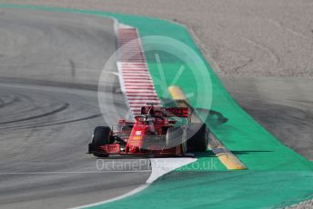 World © Octane Photographic Ltd. Formula 1 – F1 Pre-season Test 1 - Day 2. Scuderia Ferrari SF1000 – Sebastian Vettel. Circuit de Barcelona-Catalunya, Spain. Thursday 20th February 2020.