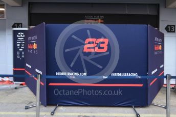 World © Octane Photographic Ltd. Formula 1 – F1 Pre-season Test 1 - Day 2. Aston Martin Red Bull Racing screens. Circuit de Barcelona-Catalunya, Spain. Thursday 20th February 2020.