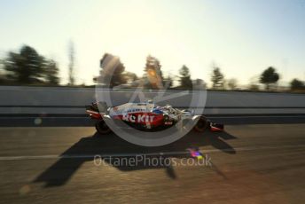 World © Octane Photographic Ltd. Formula 1 – F1 Pre-season Test 1 - Day 2. ROKiT Williams Racing FW 43 – George Russell. Circuit de Barcelona-Catalunya, Spain. Thursday 20th February 2020.