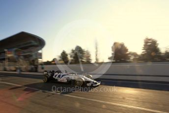 World © Octane Photographic Ltd. Formula 1 – F1 Pre-season Test 1 - Day 2. Scuderia AlphaTauri Honda AT01 – Pierre Gasly. Circuit de Barcelona-Catalunya, Spain. Thursday 20th February 2020.