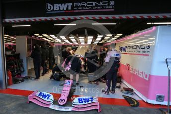 World © Octane Photographic Ltd. Formula 1 – F1 Pre-season Test 1 - Day 2. BWT Racing Point F1 Team RP20 - Sergio Perez. Circuit de Barcelona-Catalunya, Spain. Thursday 20th February 2020.