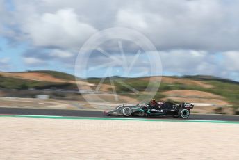 World © Octane Photographic Ltd. Formula 1 – F1 Portuguese GP, Practice 1. Mercedes AMG Petronas F1 W11 EQ Performance - Valtteri Bottas. Autodromo do Algarve, Portimao, Portugal. Friday 23rd October 2020.