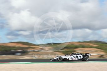 World © Octane Photographic Ltd. Formula 1 – F1 Portuguese GP, Practice 1. Scuderia AlphaTauri Honda AT01 – Pierre Gasly. Autodromo do Algarve, Portimao, Portugal. Friday 23rd October 2020.