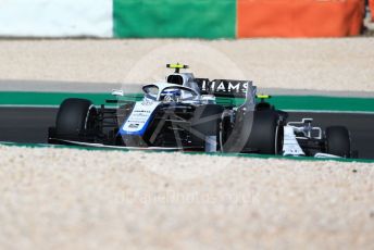 World © Octane Photographic Ltd. Formula 1 – F1 Portuguese GP, Practice 1. Williams Racing FW43 – Nicholas Latifi and Alfa Romeo Racing Orlen C39 – Antonio Giovinazzi. Autodromo do Algarve, Portimao, Portugal. Friday 23rd October 2020.