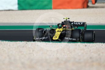 World © Octane Photographic Ltd. Formula 1 – F1 Portuguese GP, Practice 1. Renault Sport F1 Team RS20 – Esteban Ocon. Autodromo do Algarve, Portimao, Portugal. Friday 23rd October 2020.