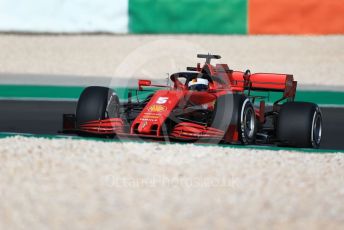 World © Octane Photographic Ltd. Formula 1 – F1 Portuguese GP, Practice 1. Scuderia Ferrari SF1000 – Sebastian Vettel. Autodromo do Algarve, Portimao, Portugal. Friday 23rd October 2020.